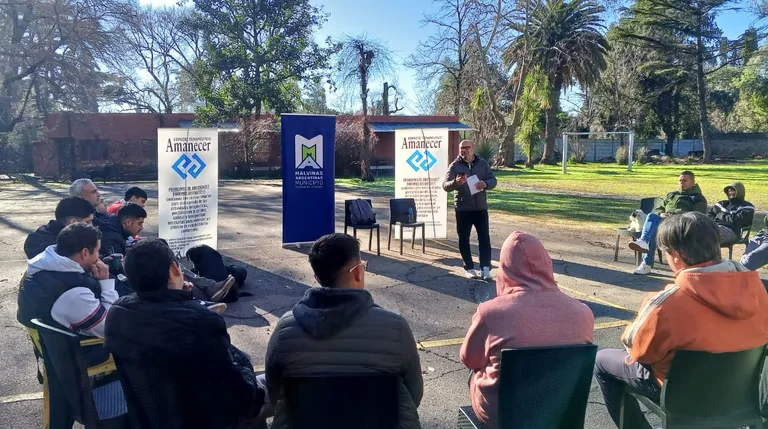 Actividad recreativa en Espacio Terapéutico Amanecer